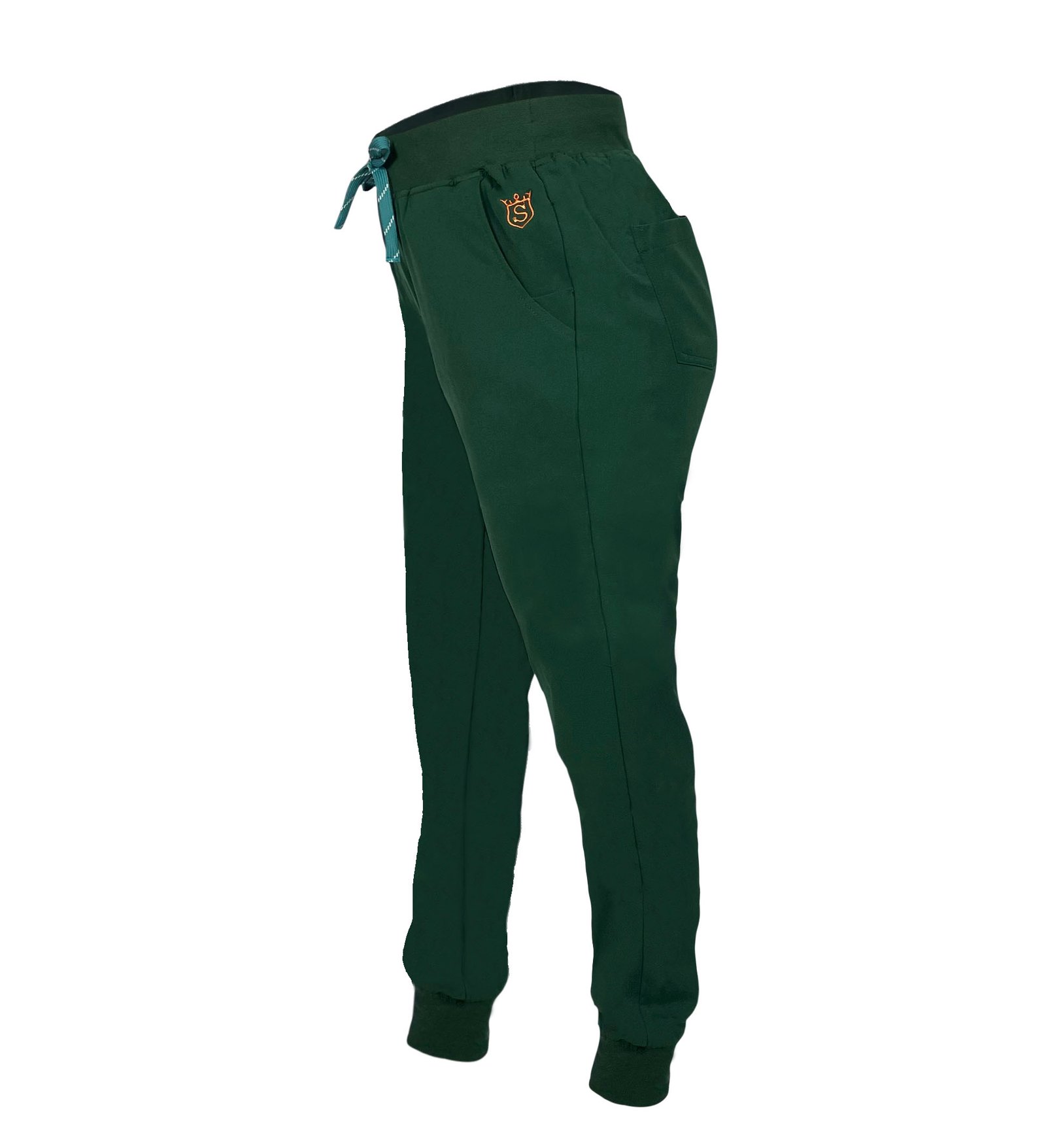 Pantalon medical de dama Jogger cu cinci buzunare