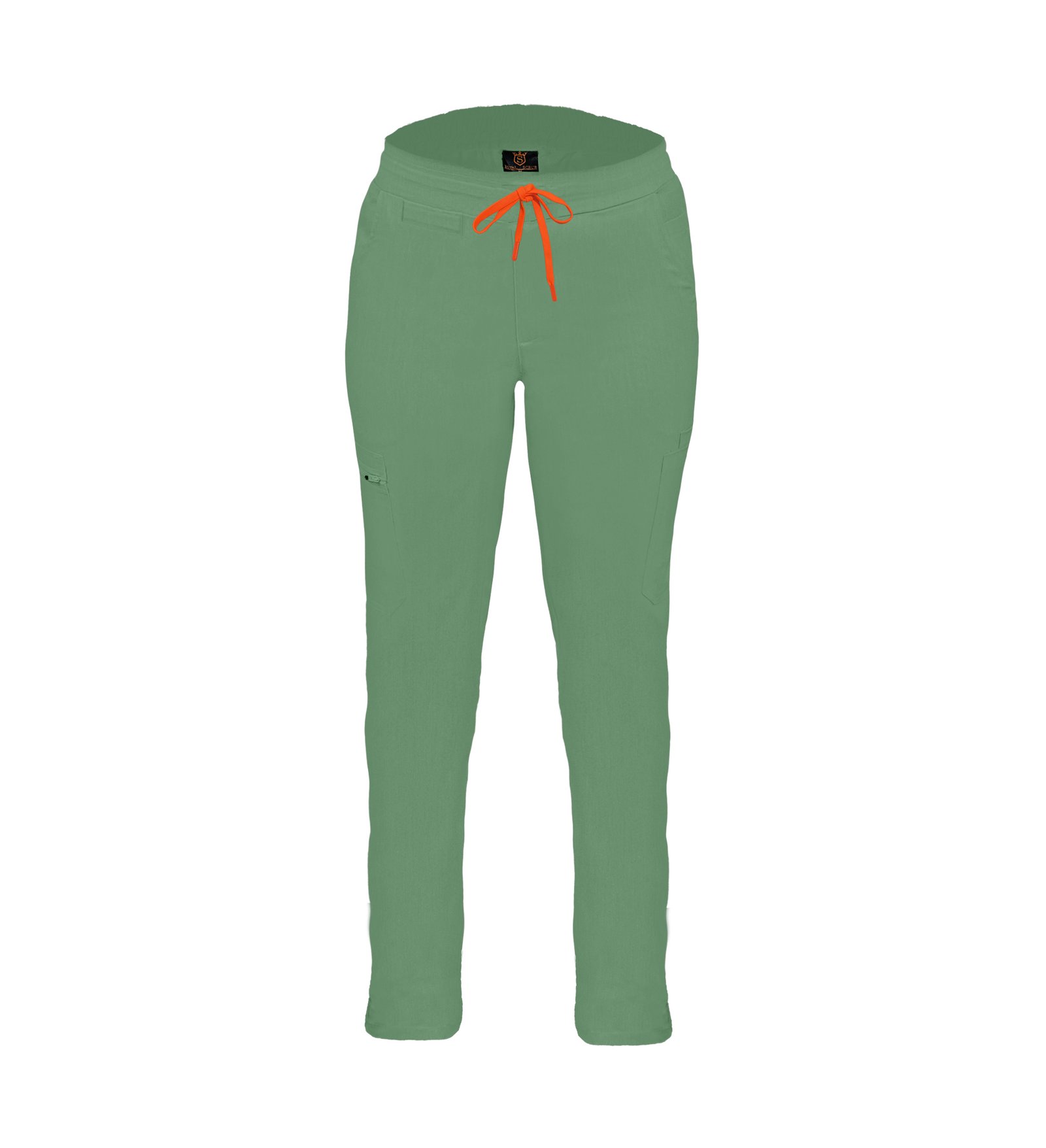 Pantalon medical de dama slim fit cu zece buzunare
