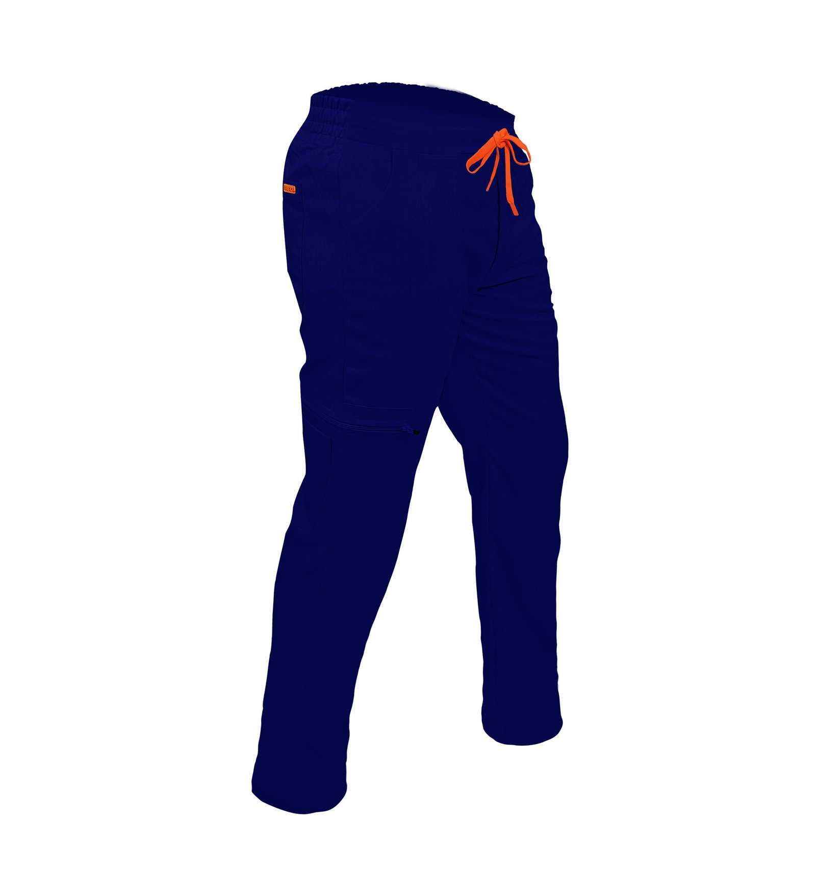 Pantalon medical de barbati slim fit cu zece buzunare