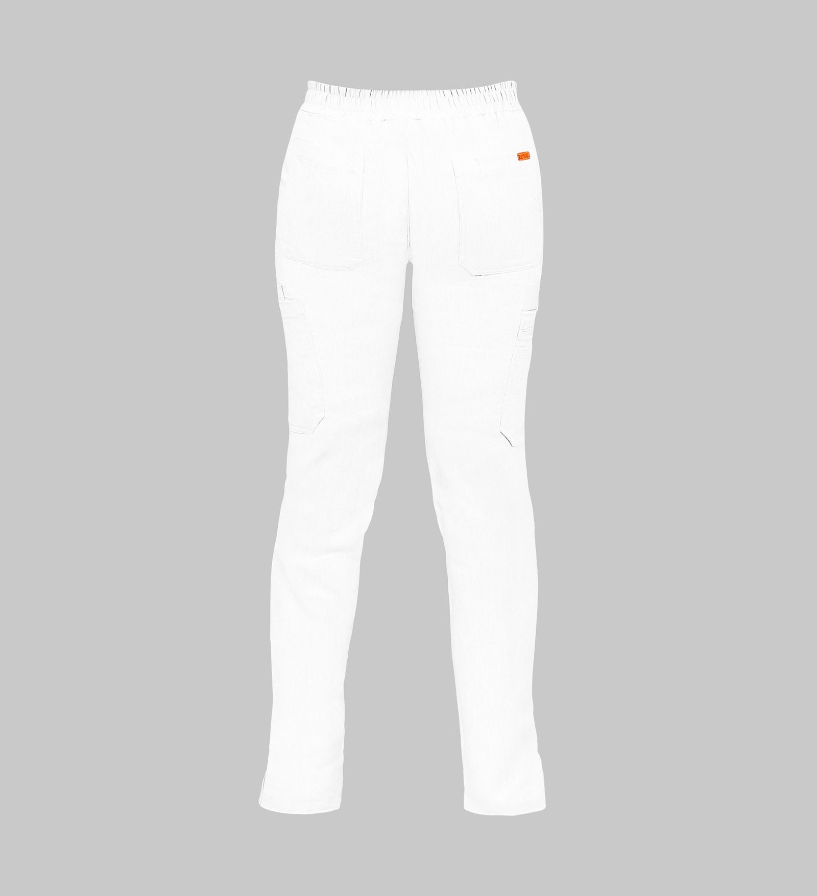 Pantalon medical de dama slim fit cu zece buzunare