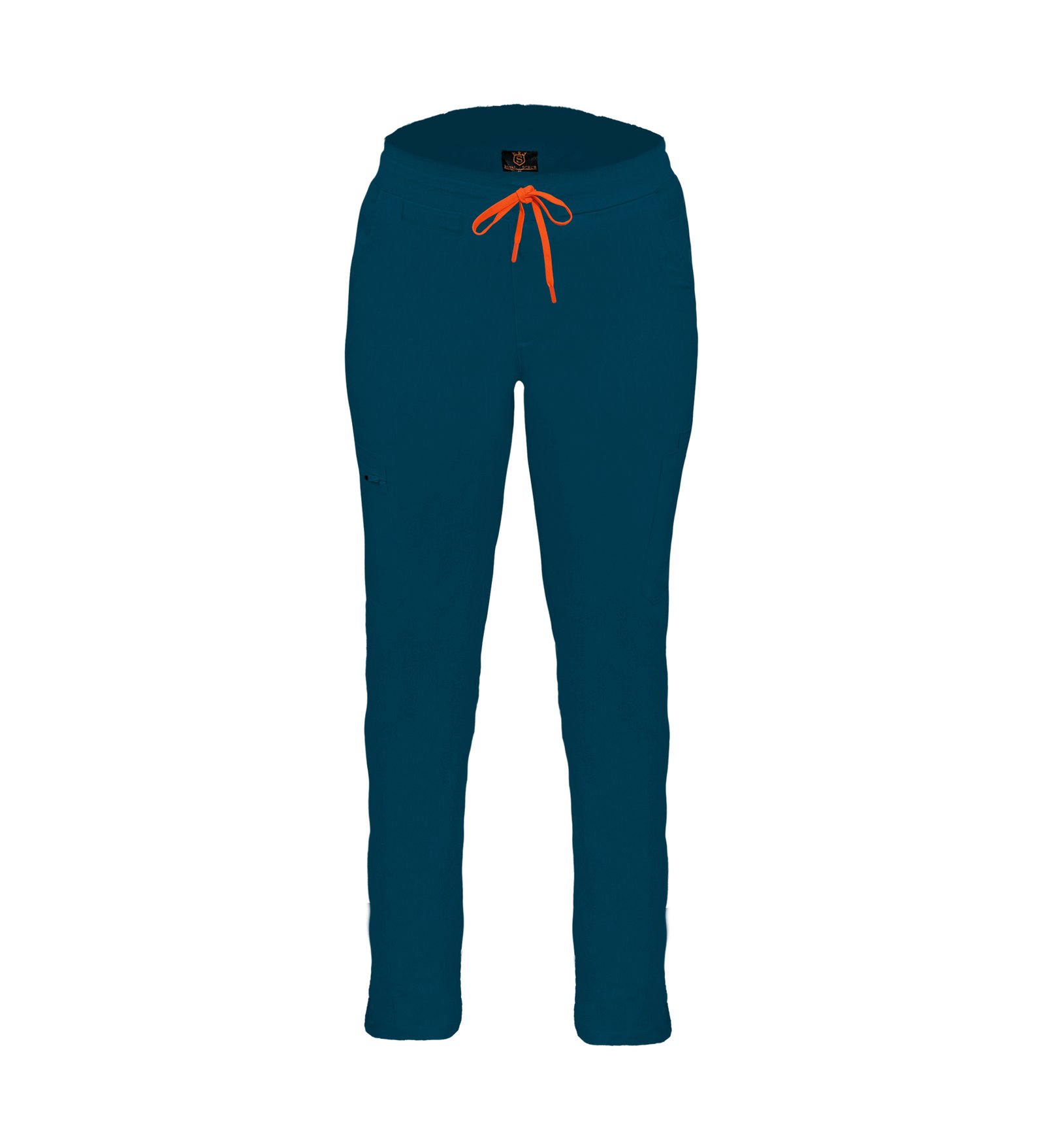 Pantalon medical de dama slim fit cu zece buzunare
