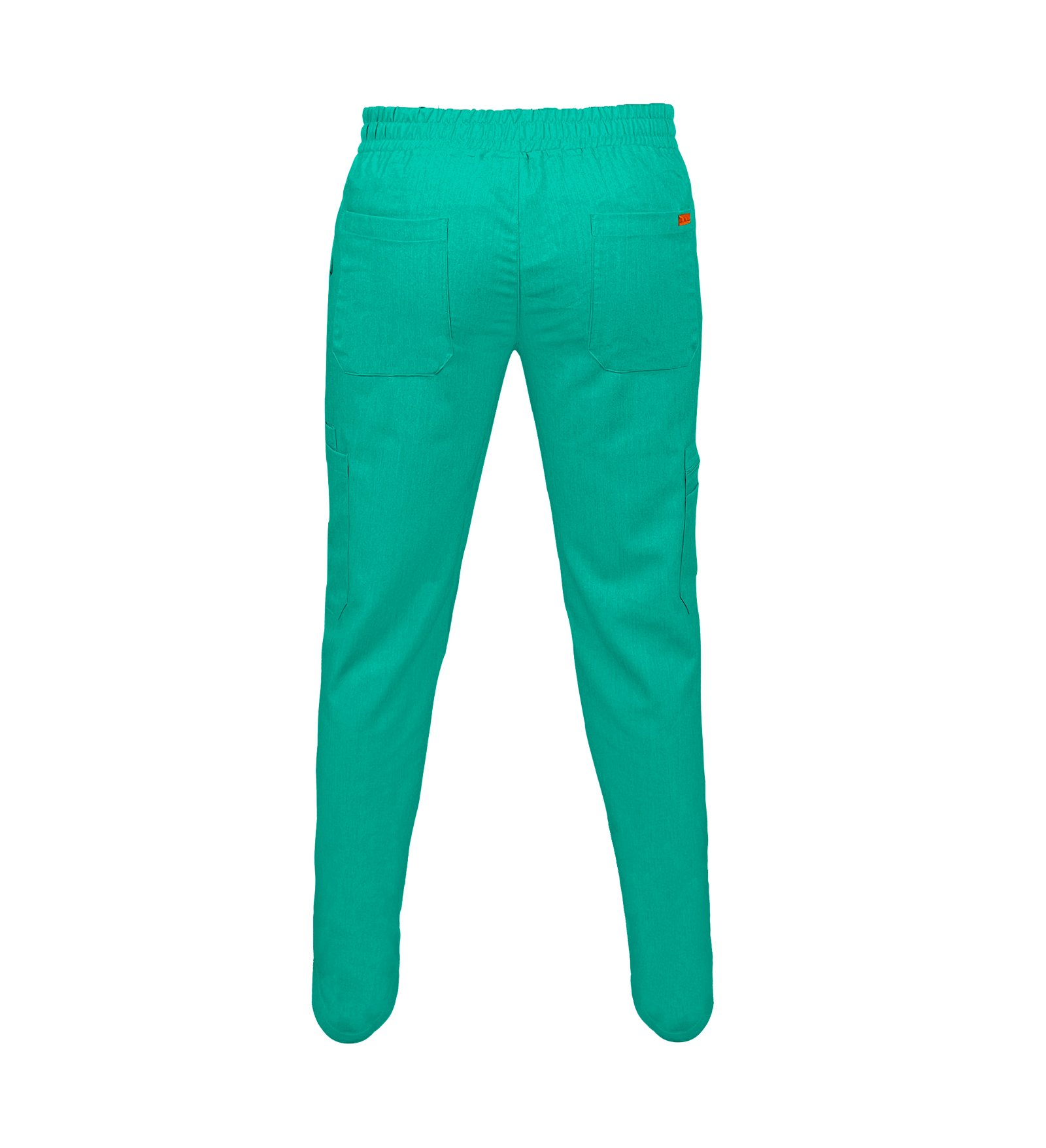 Pantalon medical de barbati slim fit cu opt buzunare