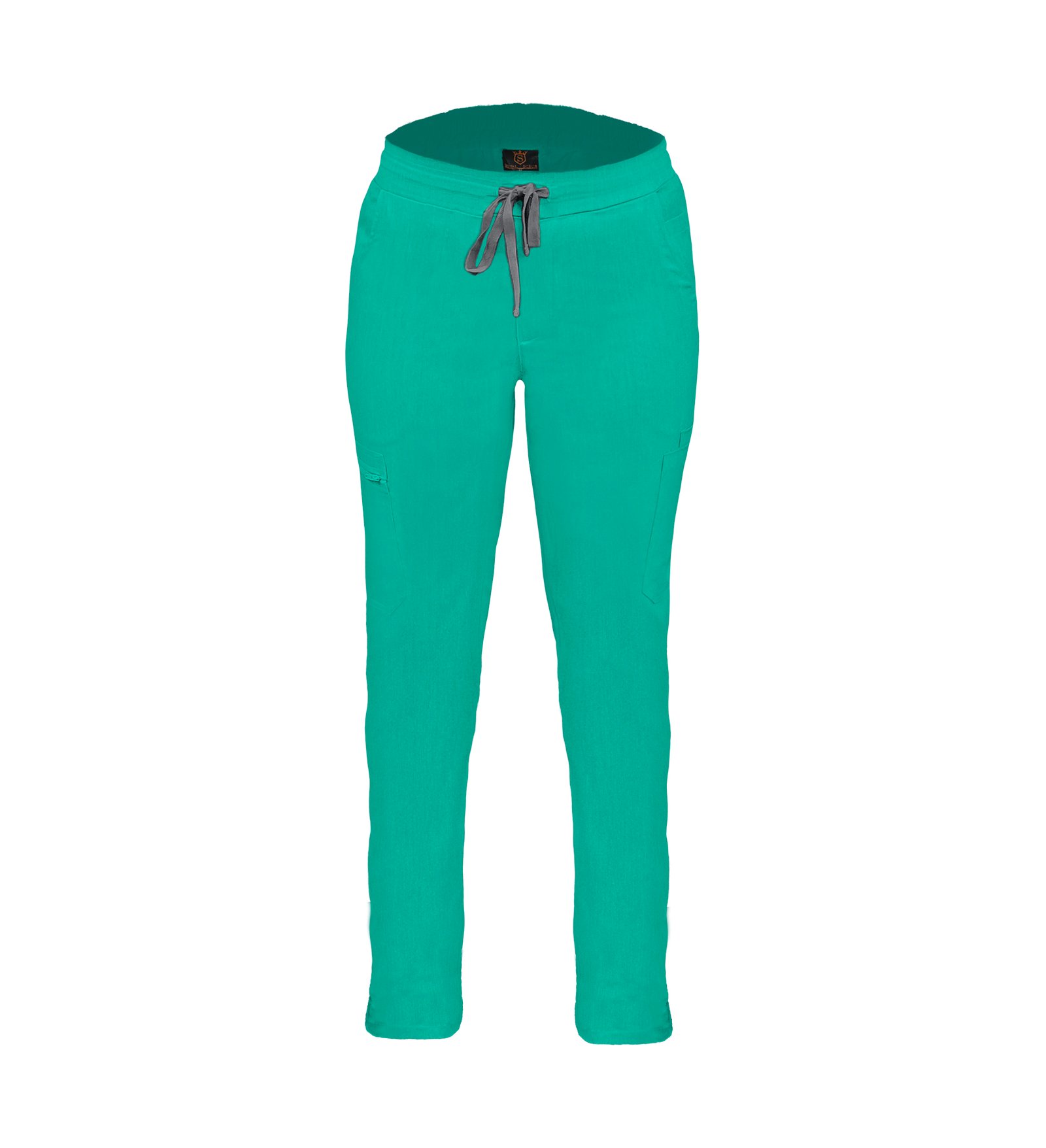 Pantalon medical de dama slim fit cu opt buzunare