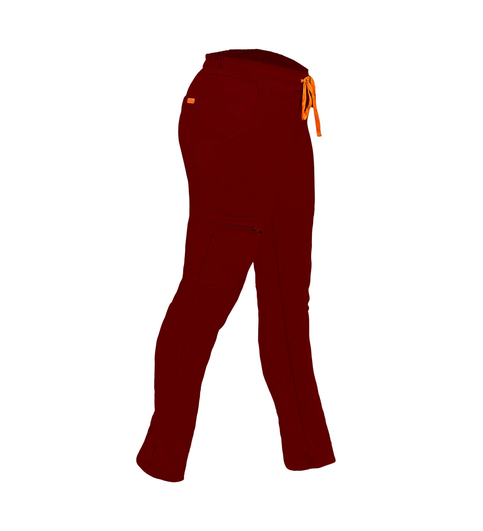 Pantalon medical de dama slim fit cu zece buzunare
