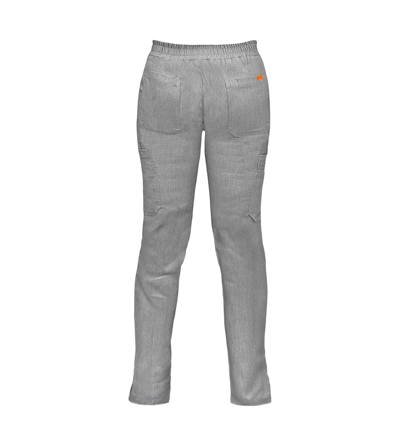 Pantalon medical de dama slim fit cu opt buzunare