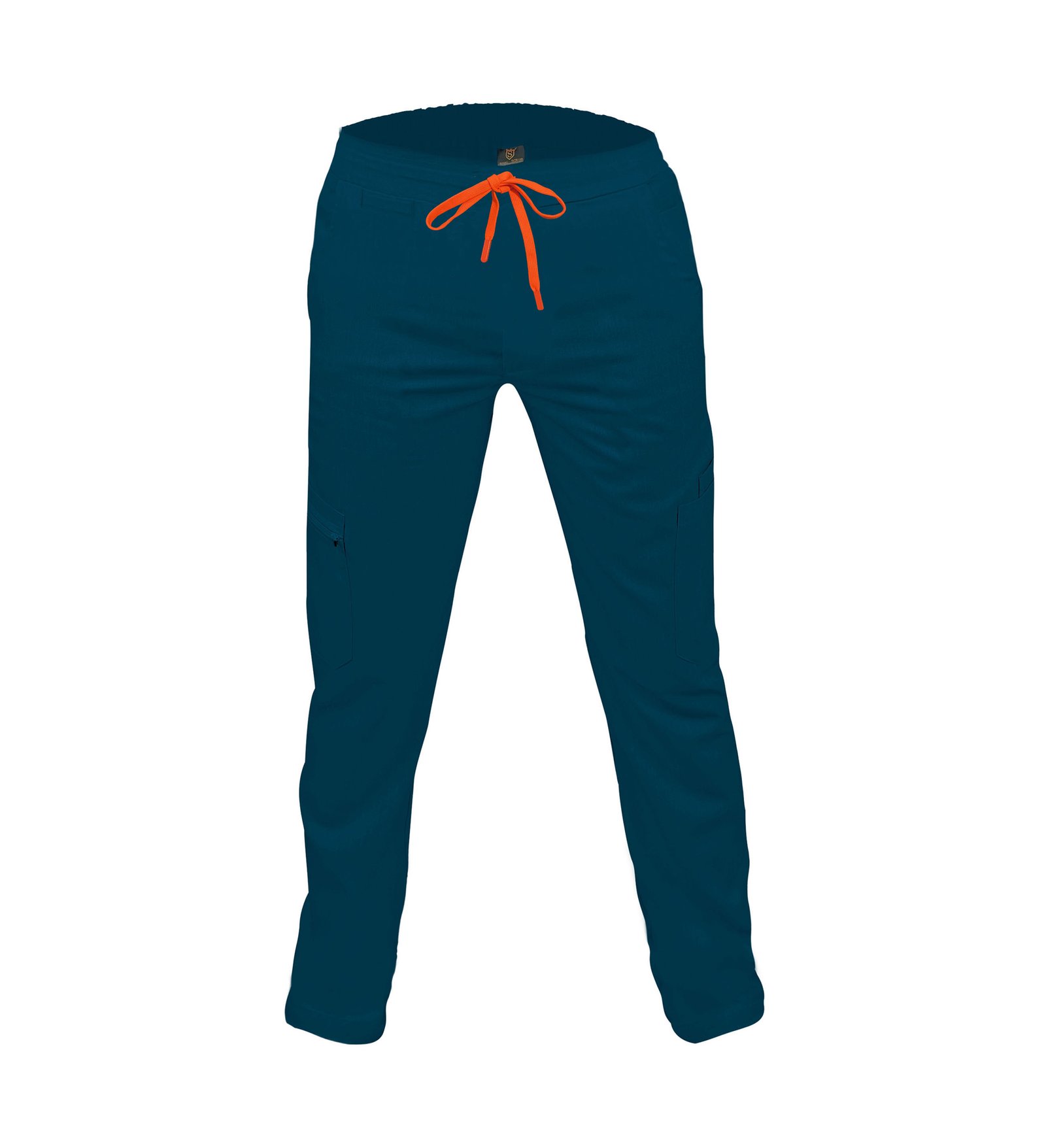 Pantalon medical de barbati slim fit cu zece buzunare