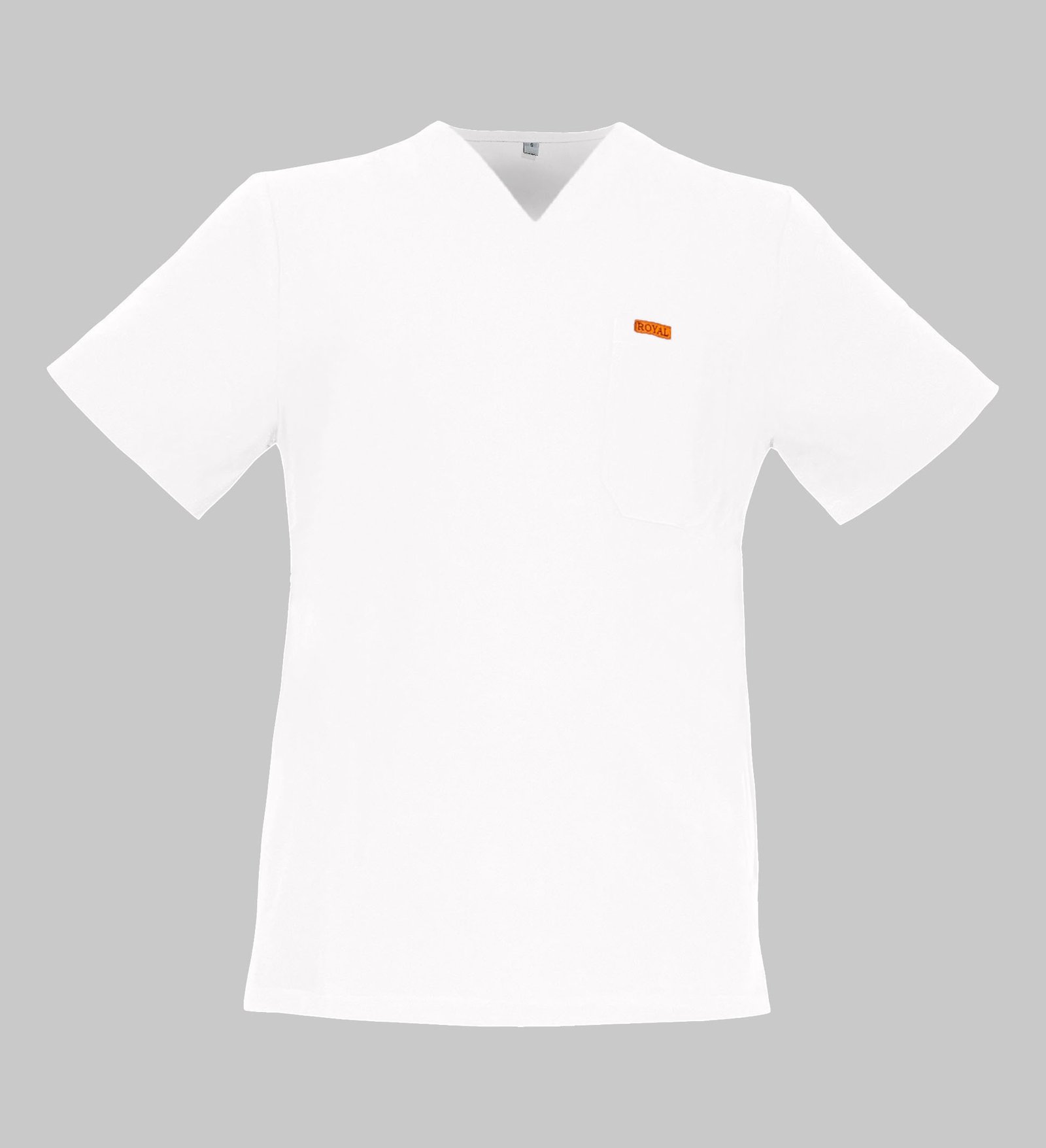 Bluza medicala de barbati Regular fit cu trei buzunare