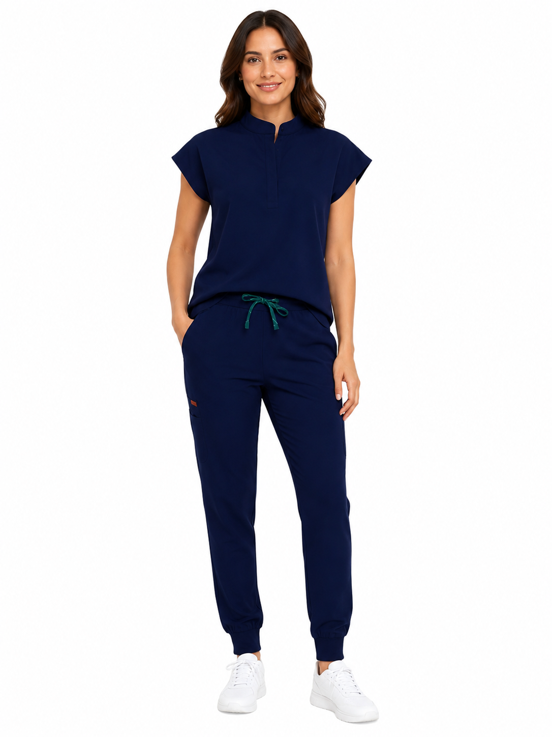 Bluza medicala de dama Butterfly cu doua buzunare